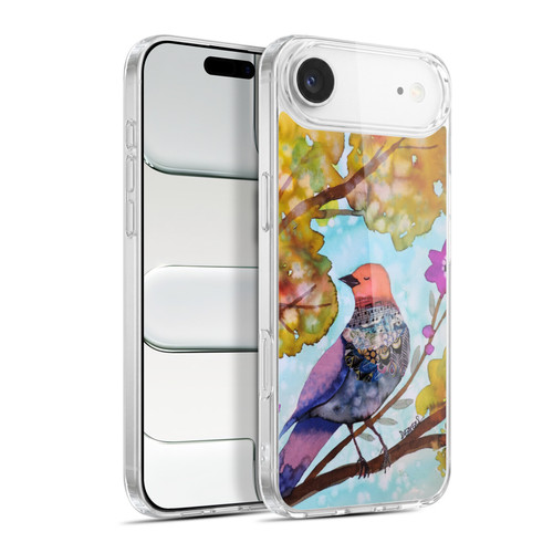 Sylvie Demers Birds 3 Posey Purple Soft Gel Case for Apple iPhone 17 Air