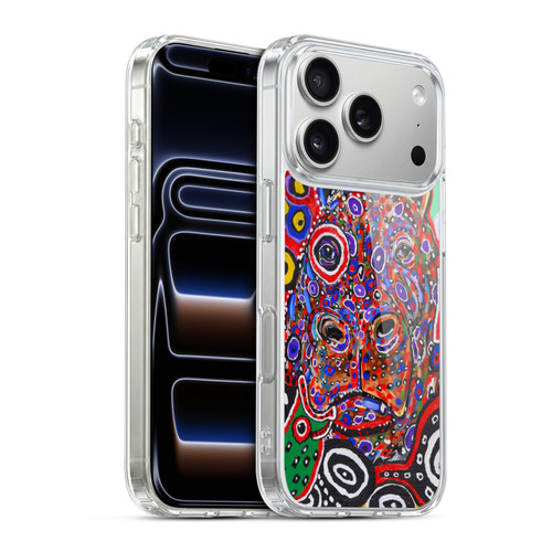 Mad Dog Art Gallery Animals Hippo Soft Gel Case for Apple iPhone 17 Pro