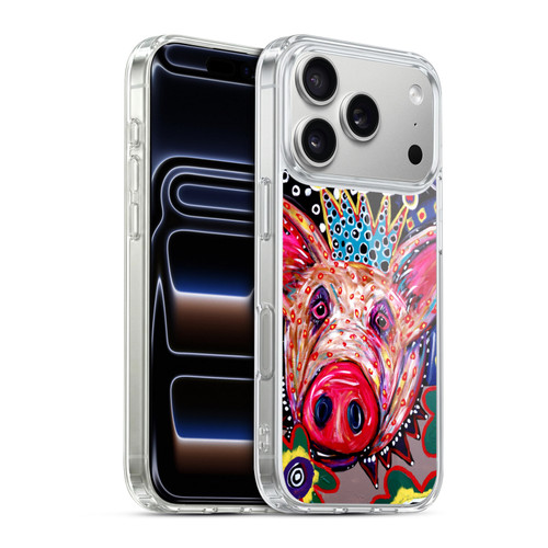 Mad Dog Art Gallery Animals Missy Pig Soft Gel Case for Apple iPhone 17 Pro