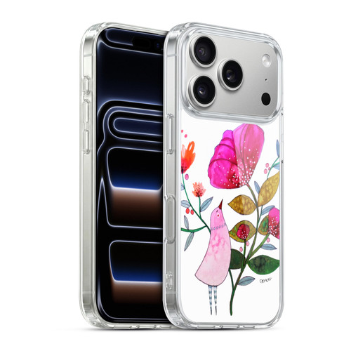 Sylvie Demers Birds 3 Crimson Soft Gel Case for Apple iPhone 17 Pro