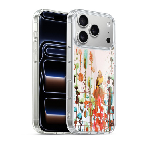 Sylvie Demers Birds 3 Gold Soft Gel Case for Apple iPhone 17 Pro
