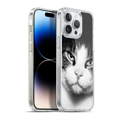 Dorit Fuhg Animals & Urban Life Cat Stare Soft Gel Case for Apple iPhone 13 Pro Max & MagSafe