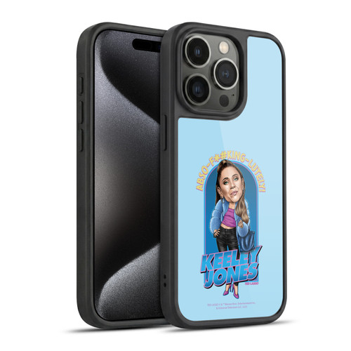 Ted Lasso Season 3 Bobbleheads Keeley Jones Gel Armour Case For Apple iPhone 15 Pro