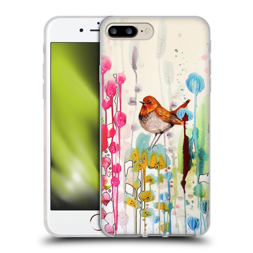 Sylvie Demers Birds 3 Sienna Soft Gel Case for Apple iPhone 7 Plus / 8 Plus & MagSafe