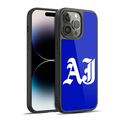 WWE Aj Styles Initials Gel Armour Case For Apple iPhone 14 Pro Max