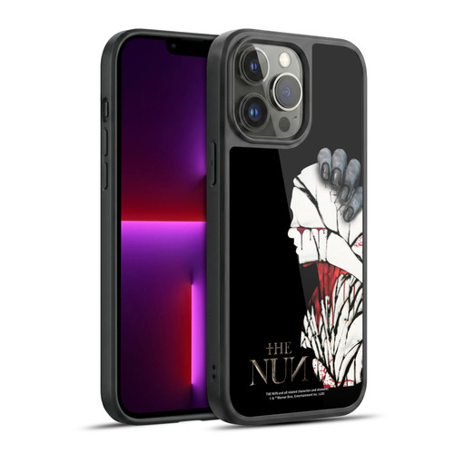 The Nun Valak Graphics Blood Hand Gel Armour Case For Apple iPhone 13 Pro Max