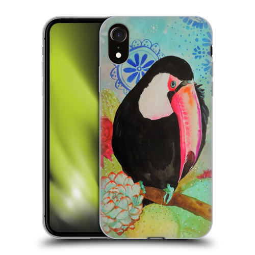 Sylvie Demers Birds 3 Toucan Soft Gel Case for Apple iPhone XR