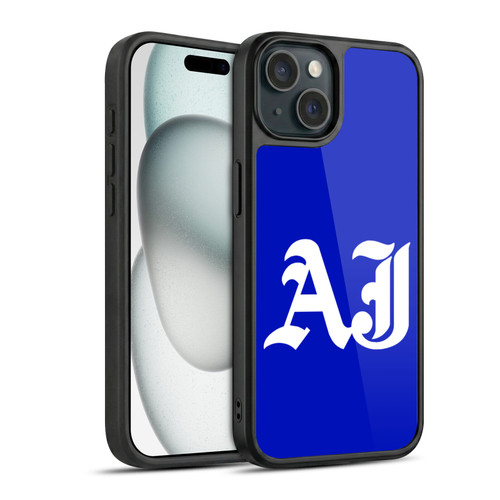 WWE Aj Styles Initials Gel Armour Case For Apple iPhone 15
