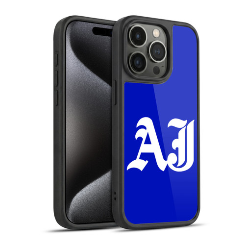 WWE Aj Styles Initials Gel Armour Case For Apple iPhone 15 Pro