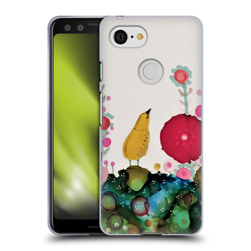 Sylvie Demers Birds 3 Yellow Soft Gel Case for Google Pixel 3