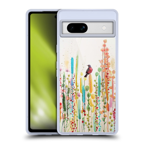 Sylvie Demers Birds 3 Scarlet Soft Gel Case for Google Pixel 7a