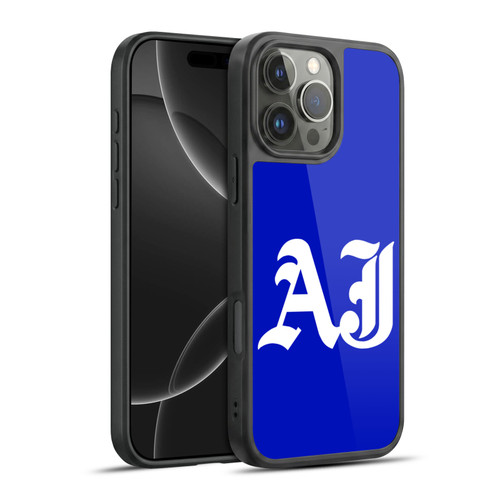 WWE Aj Styles Initials Gel Armour Case For Apple iPhone 16 Pro Max