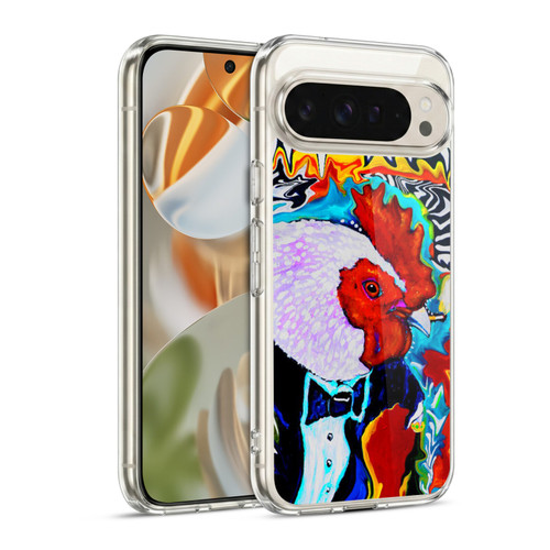 Mad Dog Art Gallery Animals Rooster Soft Gel Case for Google Pixel 9 / Pixel 9 Pro