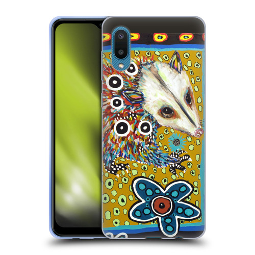 Mad Dog Art Gallery Animals Possum Soft Gel Case for Samsung Galaxy A02/M02 (2021)