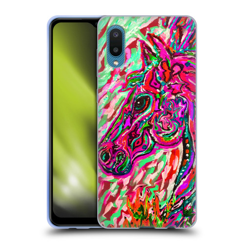 Mad Dog Art Gallery Animals Stallion Soft Gel Case for Samsung Galaxy A02/M02 (2021)