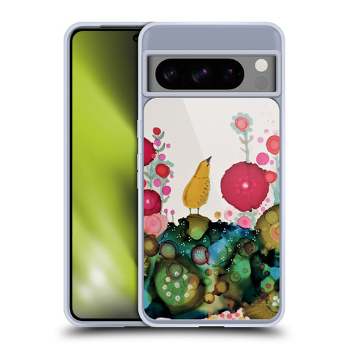 Sylvie Demers Birds 3 Yellow Soft Gel Case for Google Pixel 8 Pro