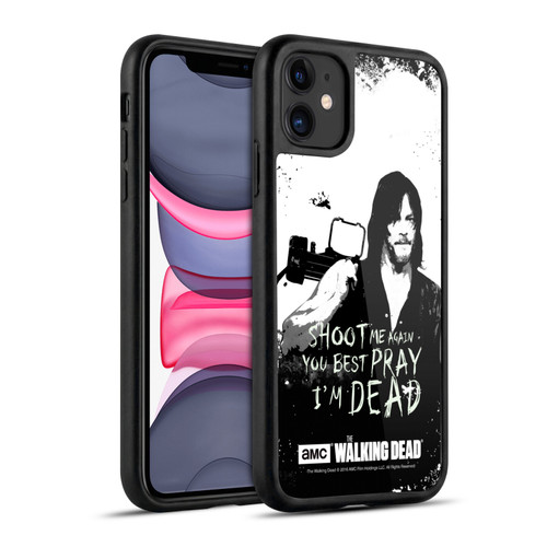 AMC The Walking Dead Quotes Daryl Shoot Gel Armour Case For Apple iPhone 11