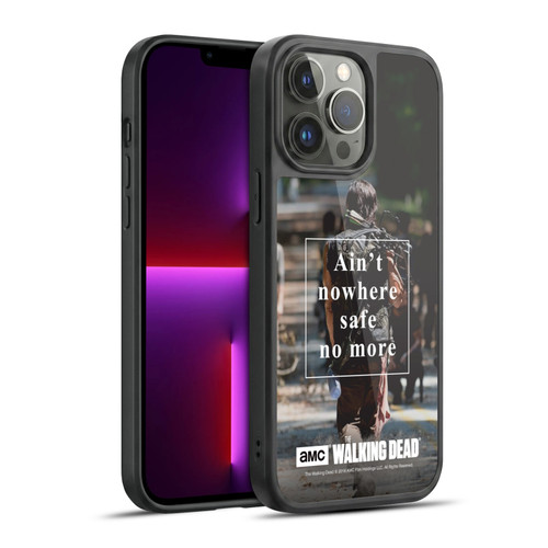 AMC The Walking Dead Quotes Daryl Nowhere Safe Gel Armour Case For Apple iPhone 13 Pro Max