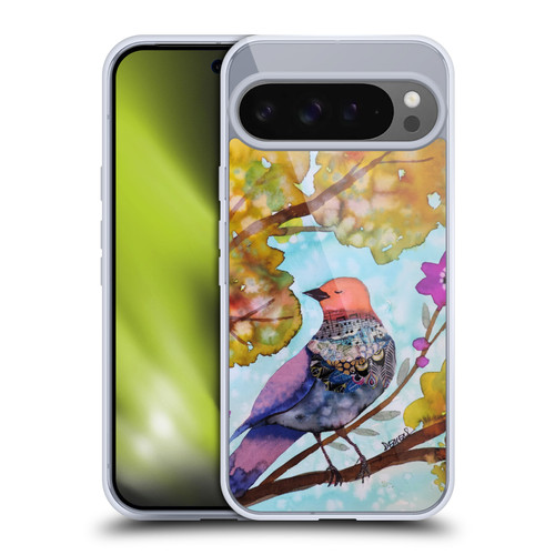 Sylvie Demers Birds 3 Posey Purple Soft Gel Case for Google Pixel 9 Pro XL