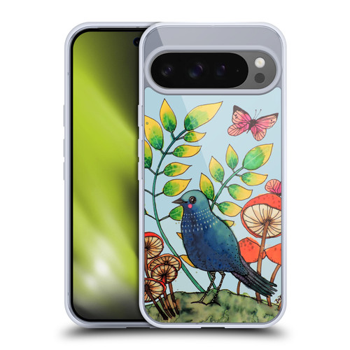 Sylvie Demers Birds 3 Teary Blue Soft Gel Case for Google Pixel 9 Pro XL