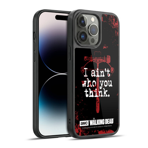 AMC The Walking Dead Quotes Daryl Think Gel Armour Case For Apple iPhone 14 Pro Max
