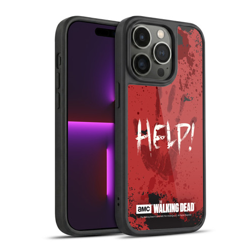 AMC The Walking Dead Quotes Help Gel Armour Case For Apple iPhone 14 Pro