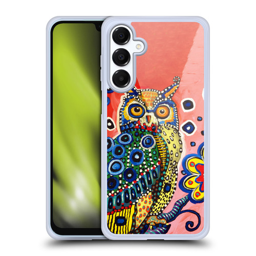 Mad Dog Art Gallery Animals Owl Soft Gel Case for Samsung Galaxy A16 5G & MagSafe