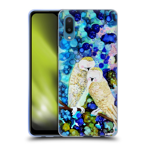 Sylvie Demers Birds 3 Owls Soft Gel Case for Samsung Galaxy A02/M02 (2021)