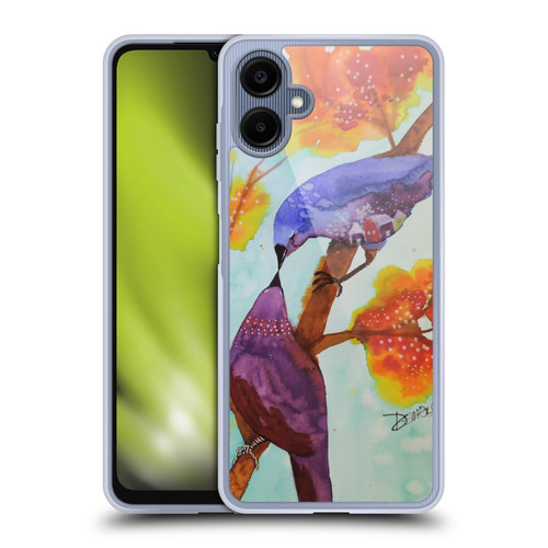 Sylvie Demers Birds 3 Kissing Soft Gel Case for Samsung Galaxy A06 4G / 5G