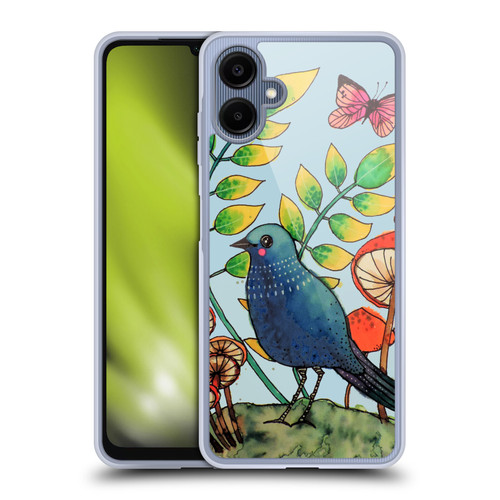 Sylvie Demers Birds 3 Teary Blue Soft Gel Case for Samsung Galaxy A06 4G / 5G