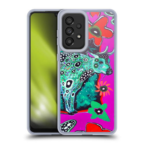 Mad Dog Art Gallery Animals Cosmic Cow Soft Gel Case for Samsung Galaxy A33 5G (2022)
