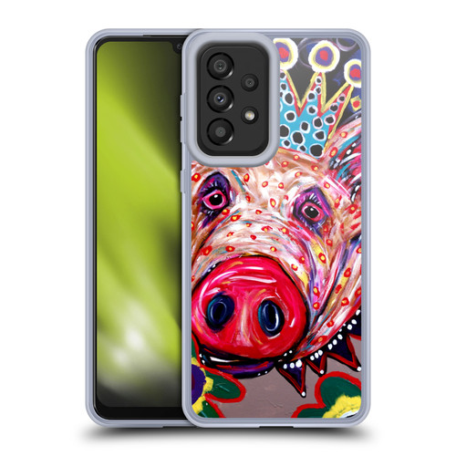 Mad Dog Art Gallery Animals Missy Pig Soft Gel Case for Samsung Galaxy A33 5G (2022)