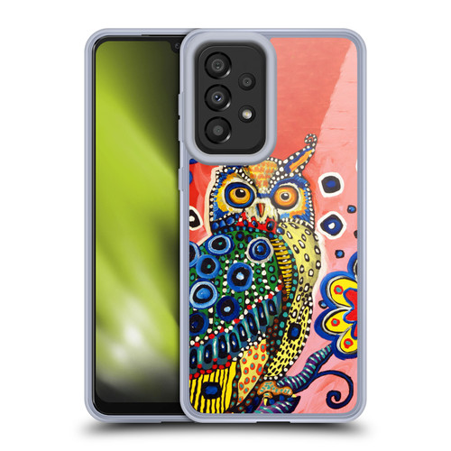 Mad Dog Art Gallery Animals Owl Soft Gel Case for Samsung Galaxy A33 5G (2022)