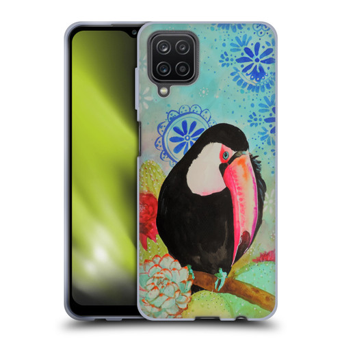 Sylvie Demers Birds 3 Toucan Soft Gel Case for Samsung Galaxy A12 (2020)
