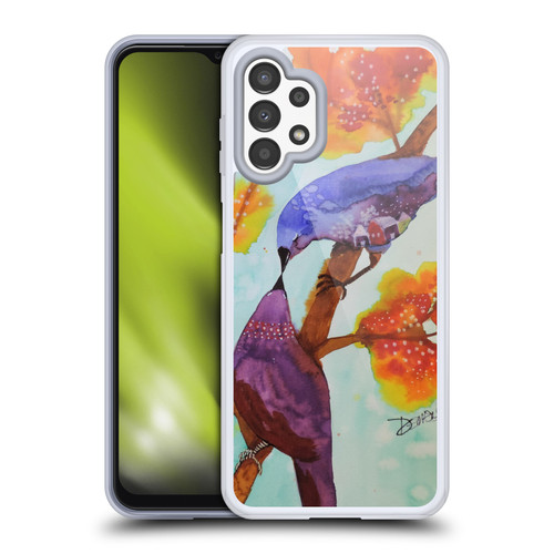 Sylvie Demers Birds 3 Kissing Soft Gel Case for Samsung Galaxy A13 (2022)