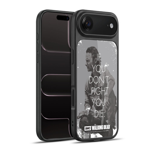 AMC The Walking Dead Quotes Rick Fight Gel Armour Case For Apple iPhone 17 Air