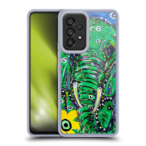 Mad Dog Art Gallery Animals Elephant Soft Gel Case for Samsung Galaxy A53 5G (2022)