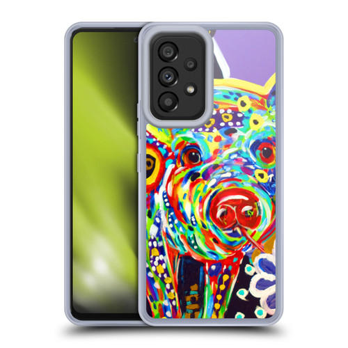 Mad Dog Art Gallery Animals Pig Soft Gel Case for Samsung Galaxy A53 5G (2022)