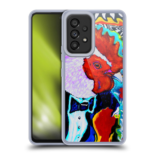 Mad Dog Art Gallery Animals Rooster Soft Gel Case for Samsung Galaxy A53 5G (2022)