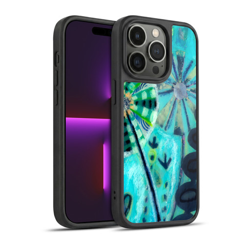 Wyanne Nature Retro Flowers Gel Armour Case For Apple iPhone 14 Pro