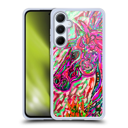 Mad Dog Art Gallery Animals Stallion Soft Gel Case for Samsung Galaxy A55 5G
