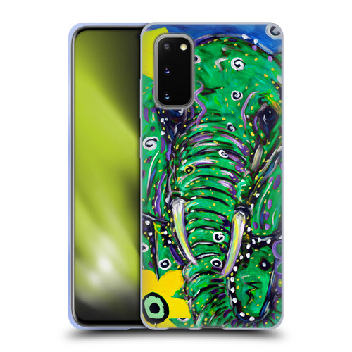 Mad Dog Art Gallery Animals Elephant Soft Gel Case for Samsung Galaxy S20 / S20 5G