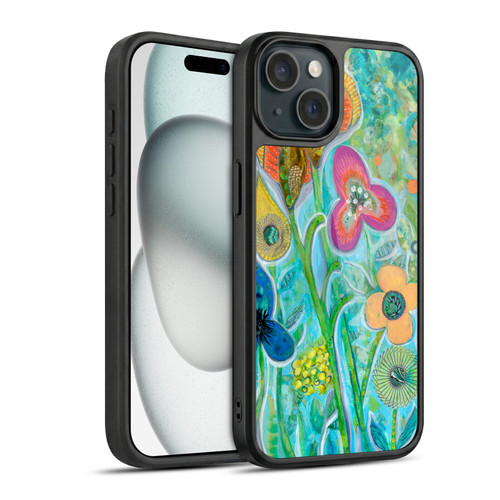 Wyanne Nature Garden Wildflowers Gel Armour Case For Apple iPhone 15