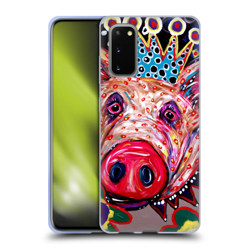 Mad Dog Art Gallery Animals Missy Pig Soft Gel Case for Samsung Galaxy S20 / S20 5G