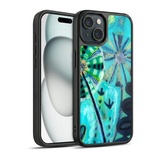 Wyanne Nature Retro Flowers Gel Armour Case For Apple iPhone 15