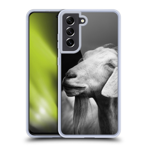 Dorit Fuhg Animals & Urban Life Goat Soft Gel Case for Samsung Galaxy S21 FE 5G & MagSafe