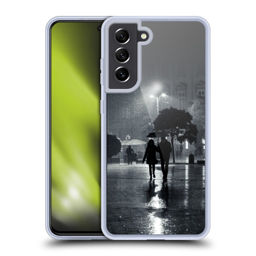 Dorit Fuhg Animals & Urban Life Night Walk Soft Gel Case for Samsung Galaxy S21 FE 5G & MagSafe
