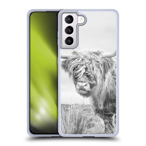 Dorit Fuhg Animals & Urban Life Furry Bull Soft Gel Case for Samsung Galaxy S21+ 5G & MagSafe