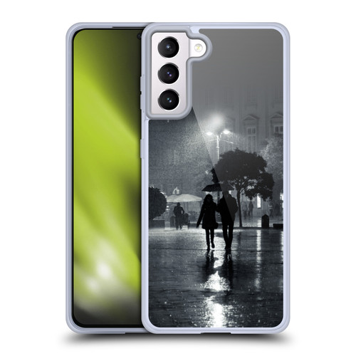 Dorit Fuhg Animals & Urban Life Night Walk Soft Gel Case for Samsung Galaxy S21+ 5G & MagSafe