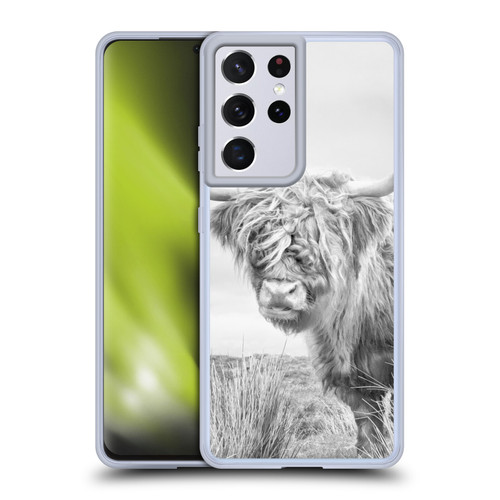 Dorit Fuhg Animals & Urban Life Furry Bull Soft Gel Case for Samsung Galaxy S21 Ultra 5G & MagSafe